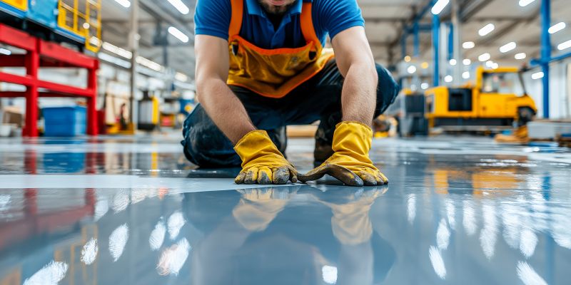 Commercial Floor Waxing